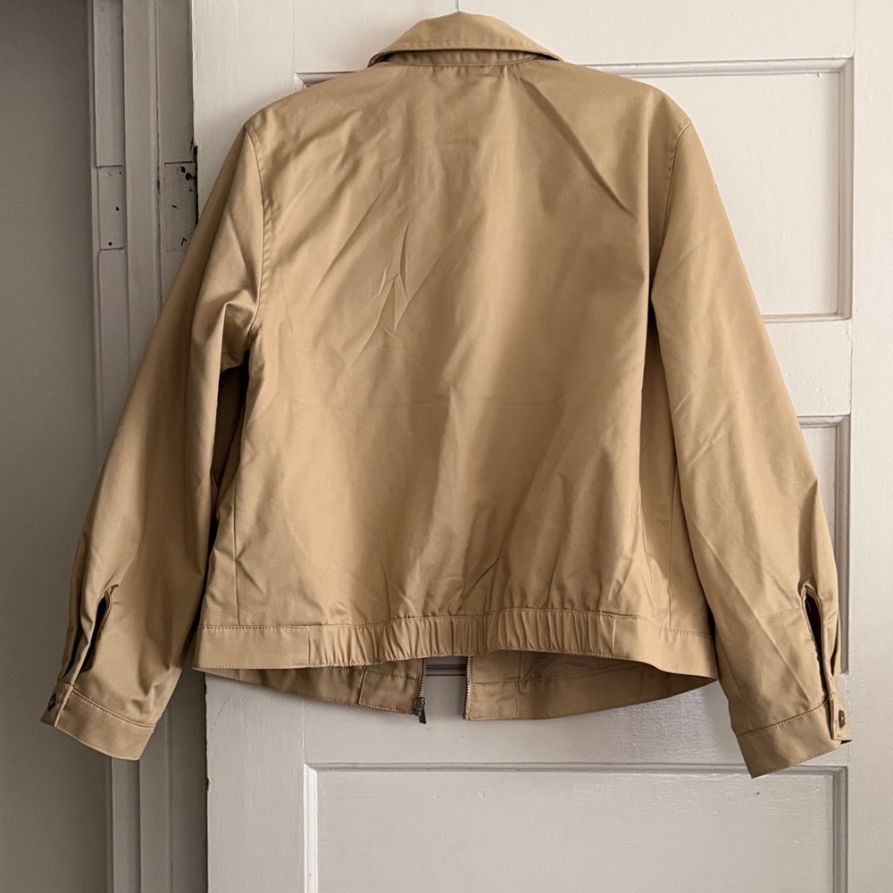 H&M Light Beige Utility Jacket with Collar - Picture 7 of 8